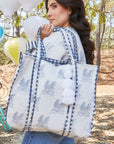 TOTEBAG TOULOUSE CIELO 100% COTTON
