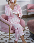 PIJAMA PARIS ROSA 2PZ 100% ALGODÓN