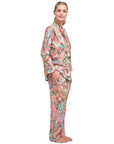 PIJAMA PEONÍA/ ALBARICOQUE 2PZ 100% ALGODÓN