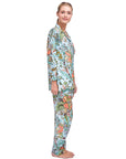 PIJAMA MARIGOLD MENTA 2PZ 100% ALGODÓN