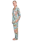 PIJAMA MARIGOLD MENTA 2PZ 100% ALGODÓN