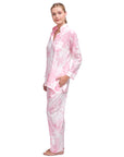 PIJAMA PARIS ROSA 2PZ 100% ALGODÓN