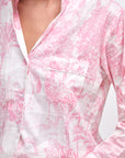 PIJAMA PARIS ROSA 2PZ 100% ALGODÓN