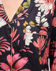 PIJAMA DELIAN MARINO/AZUL 2PZ 100% ALGODÓN