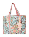 TOTEBAG MARIGOLD MENTA 100% COTTON