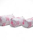 KIT DE COSMETIQUERAS TOULOUSE ROSA 3 PIEZAS