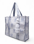 TOTEBAG TOULOUSE CIELO 100% COTTON