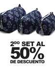 KIT DE COSMETIQUERAS LUNA 3 PIEZAS