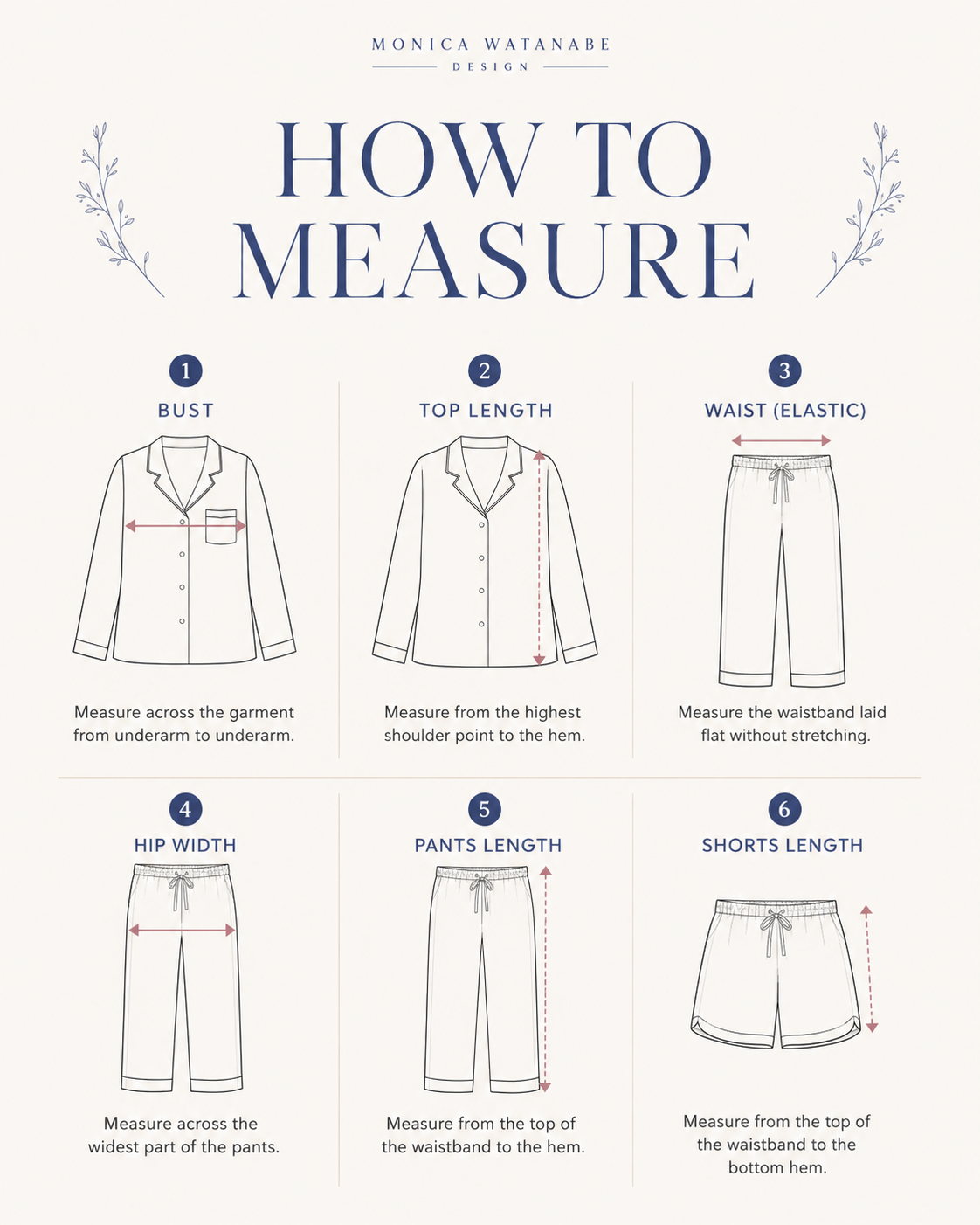 Size Guide: How to Choose Your Pajama