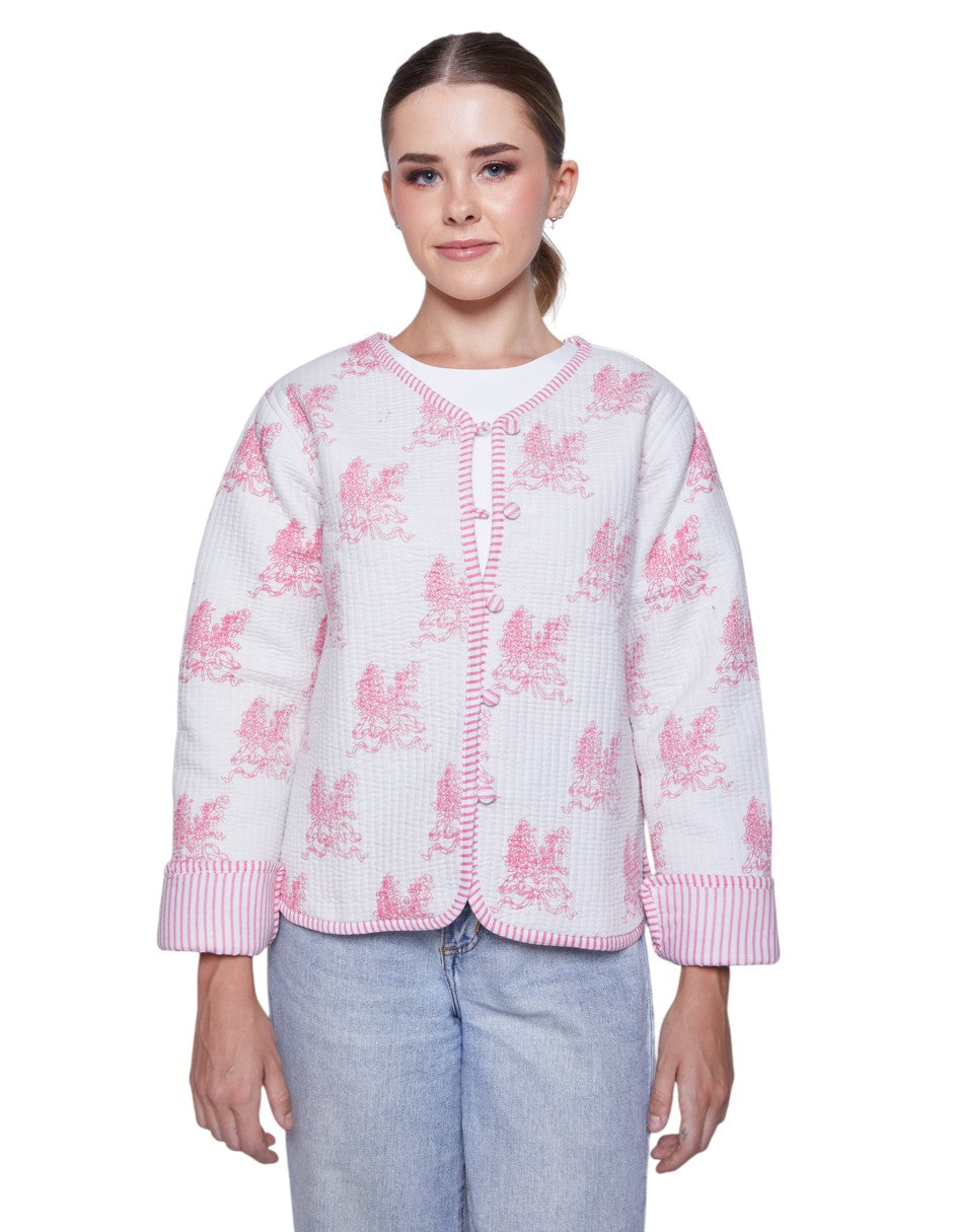 CHAMARRA DOBLE VISTA TOULOUSE ROSE