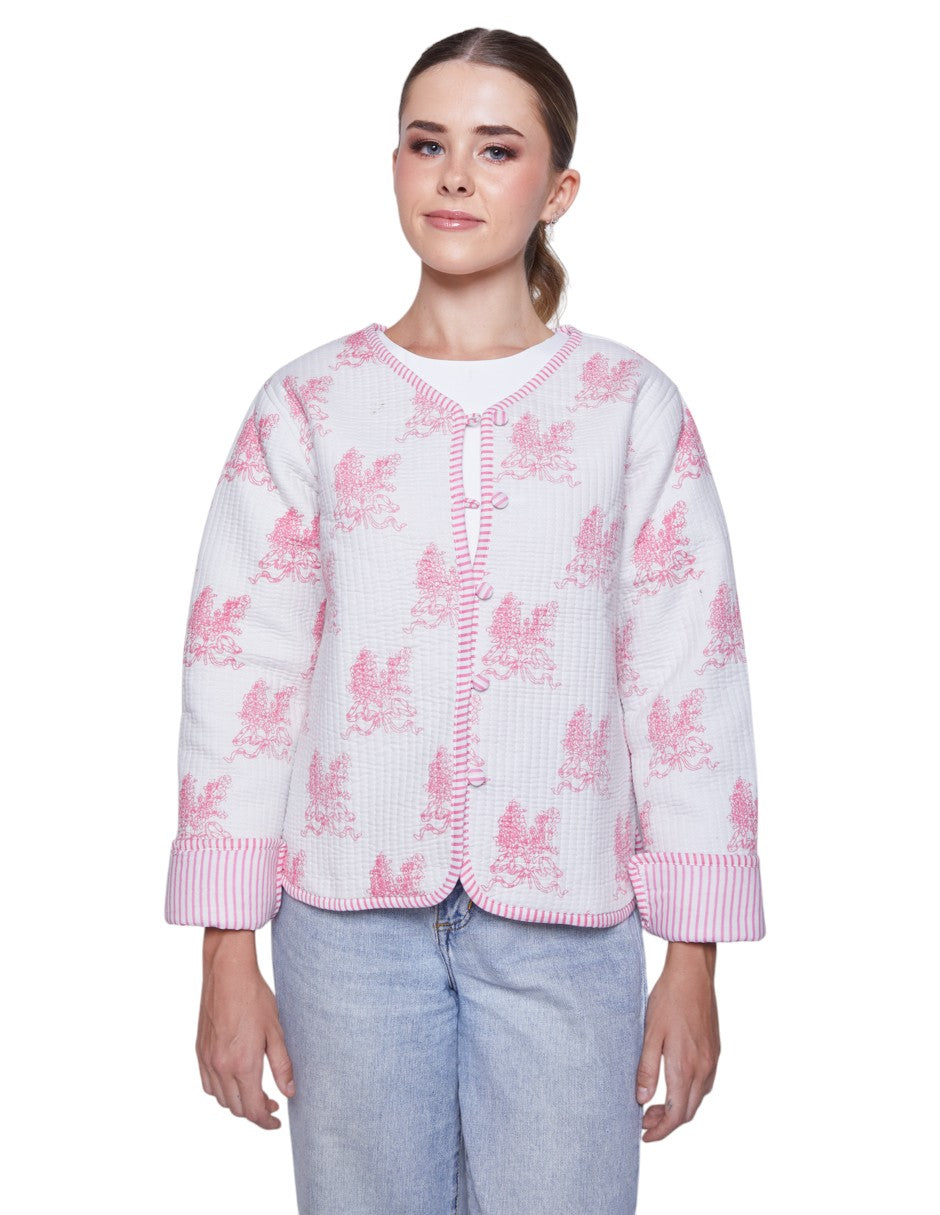 CHAMARRA DOBLE VISTA TOULOUSE ROSE