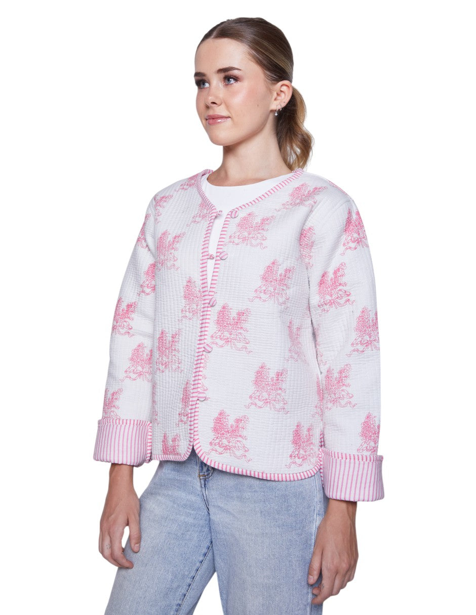 CHAMARRA DOBLE VISTA TOULOUSE ROSE