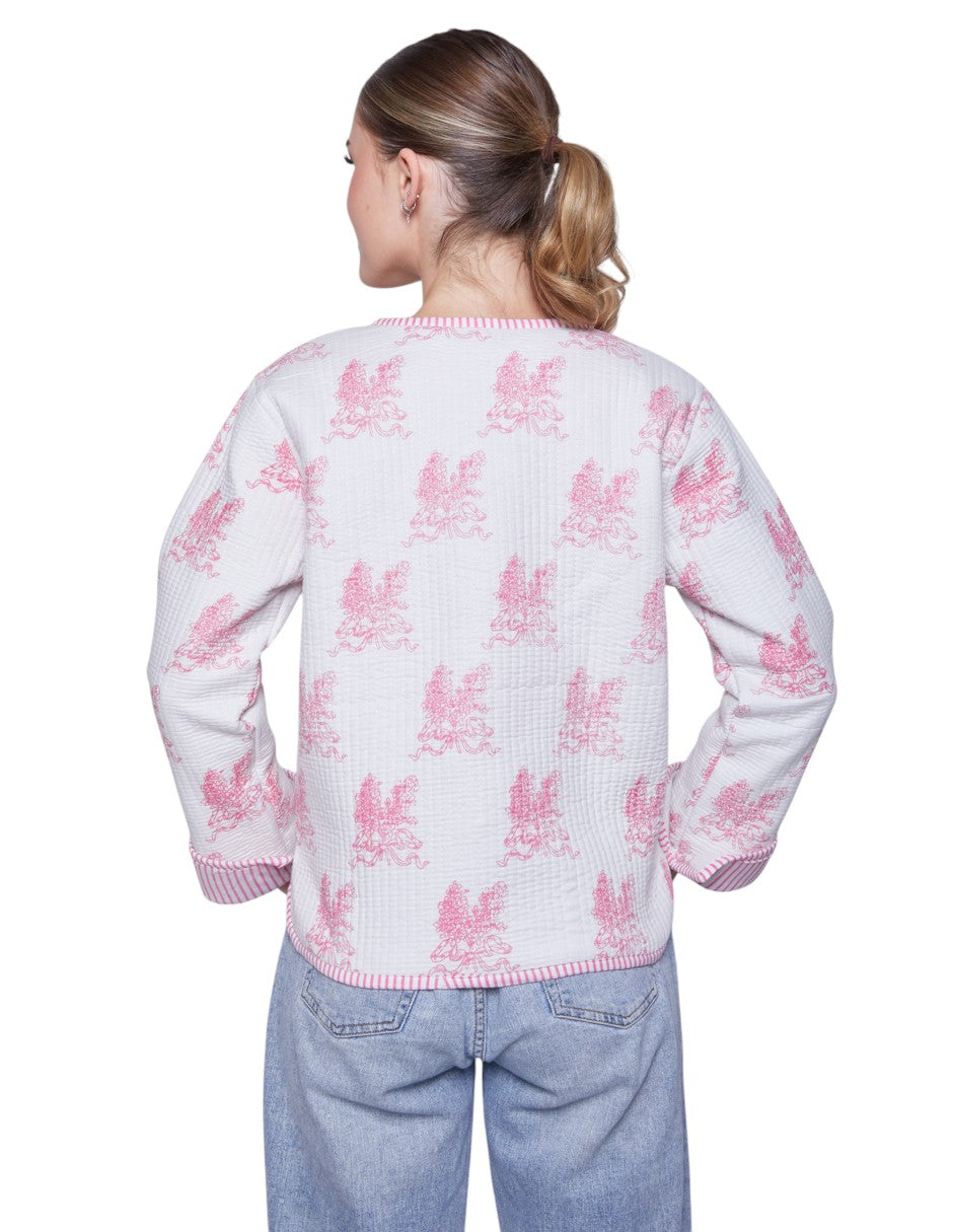 CHAMARRA DOBLE VISTA TOULOUSE ROSE