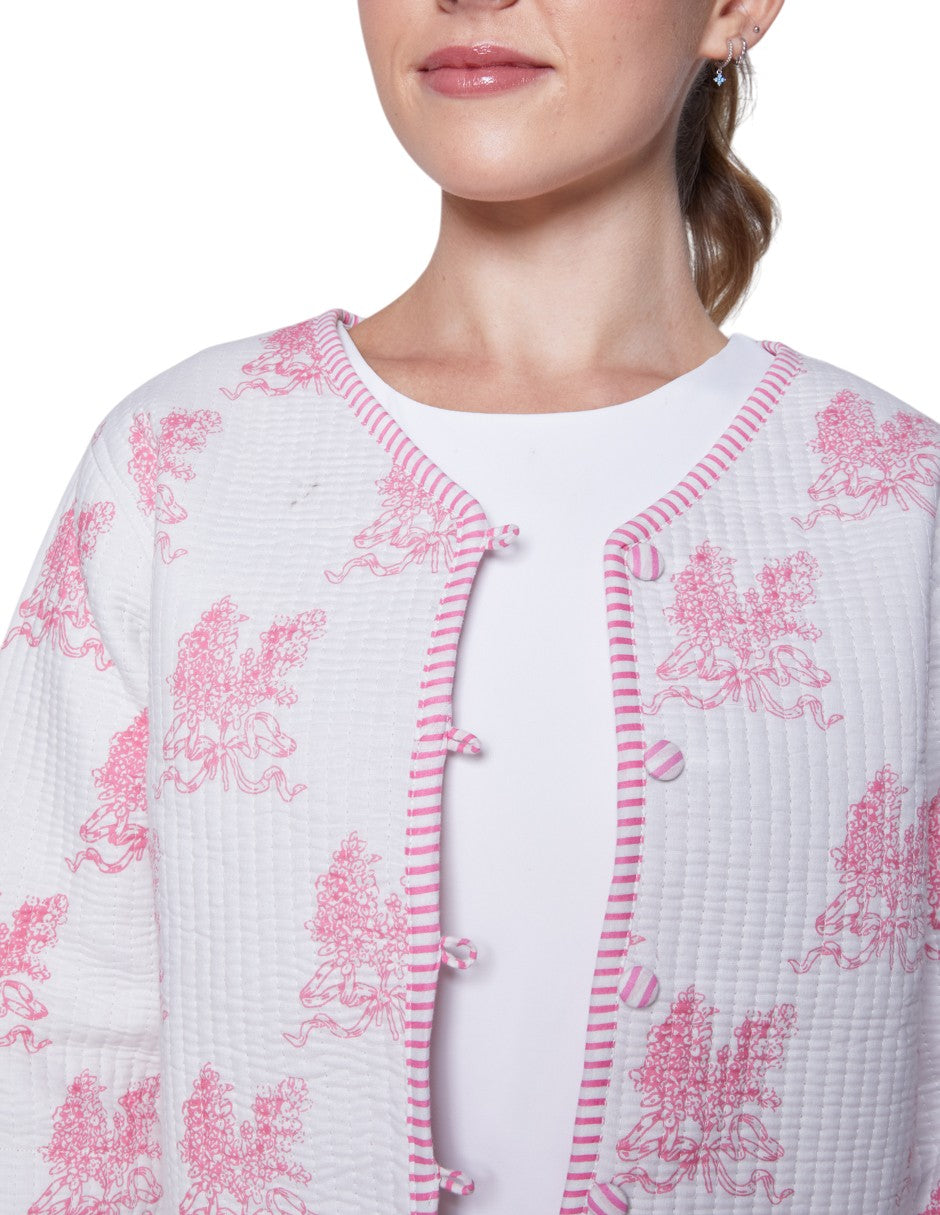 CHAMARRA DOBLE VISTA TOULOUSE ROSE
