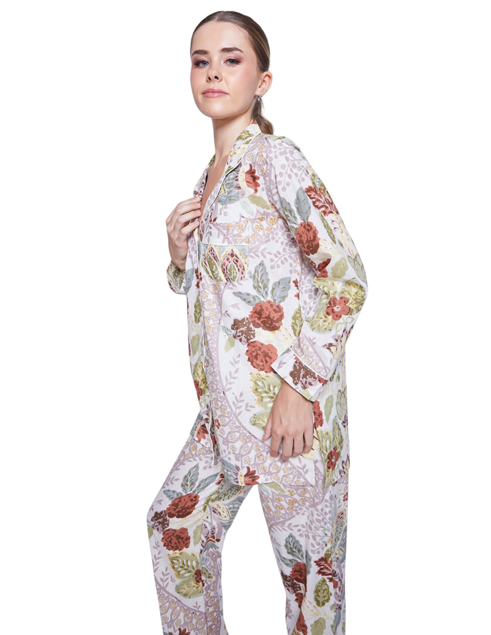 PIJAMA "FOREST GREEN" CON PANTALON