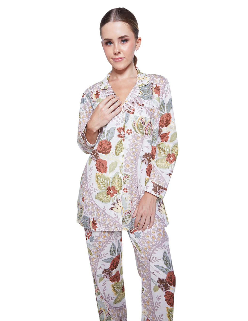 PIJAMA "FOREST GREEN" CON PANTALON