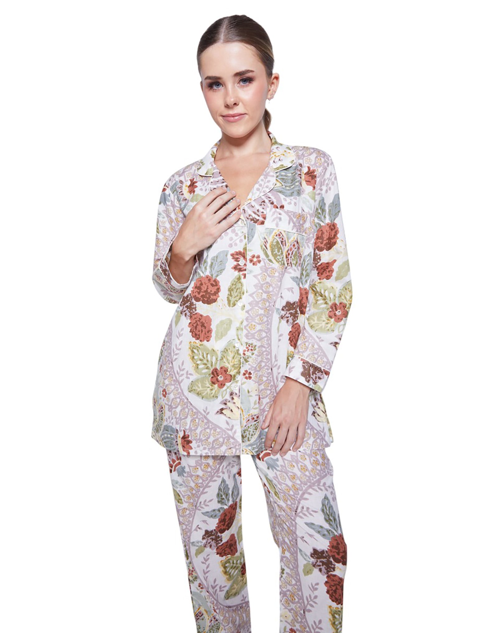 PIJAMA "FOREST GREEN" CON PANTALON