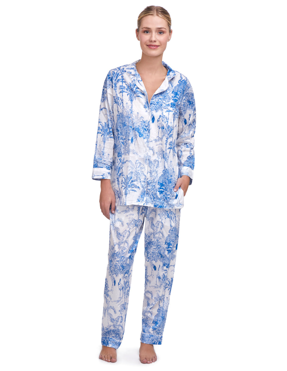 PIJAMA "PARIS AZUL"  CON PANTALON