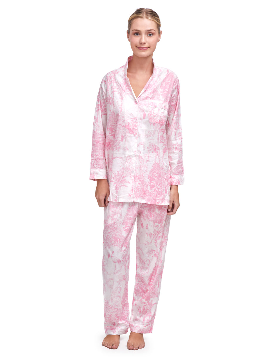 PIJAMA "PARIS ROSA" CON PANTALON