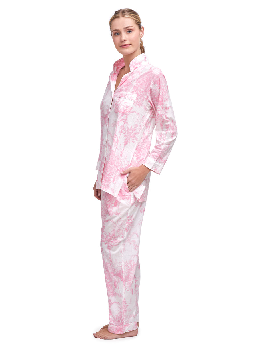 PIJAMA "PARIS ROSA" CON PANTALON