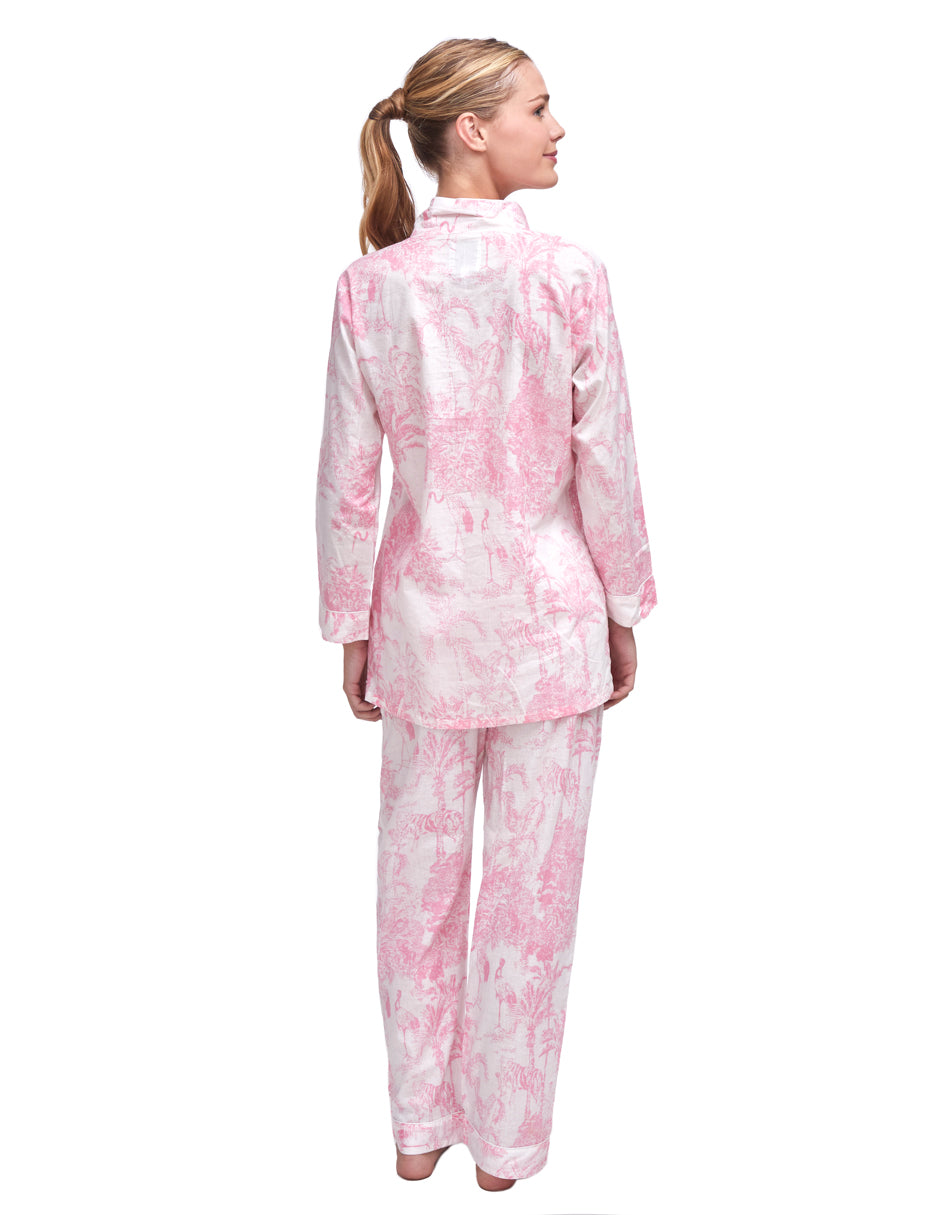 PIJAMA "PARIS ROSA" CON PANTALON