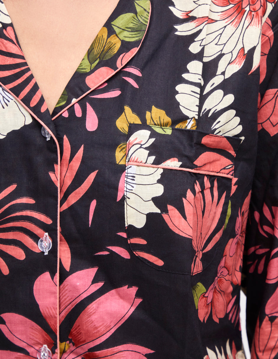 PIJAMA "DELIAN NAVY/AZUL" CON PANTALON