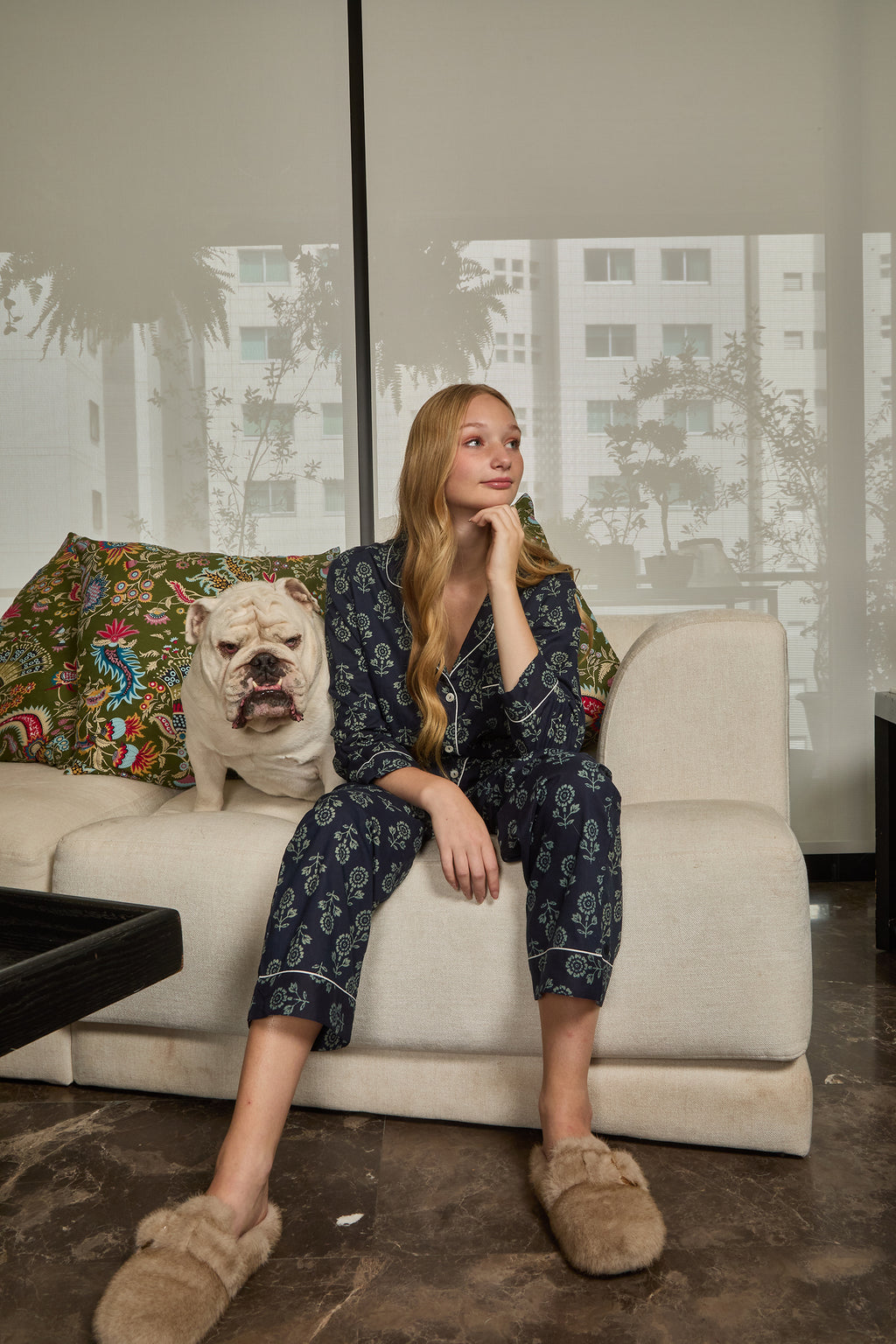 PIJAMA "MOON" CON PANTALON