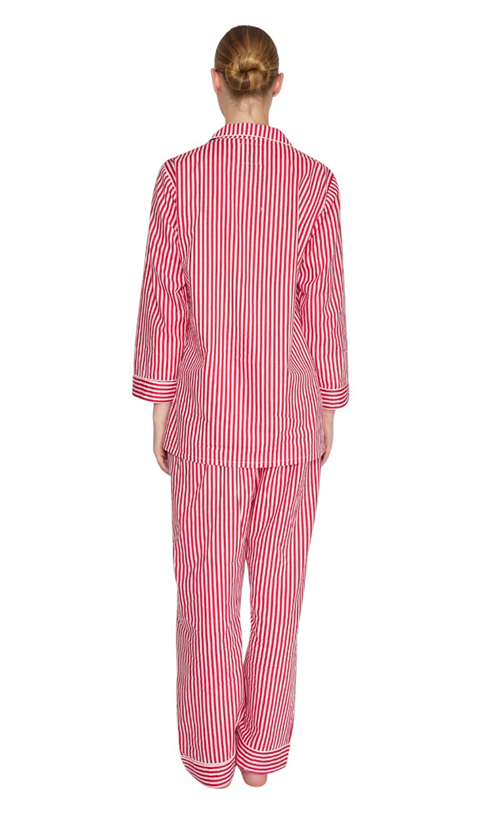 PIJAMA "CLASSIC RED LINES" CON PANTALON