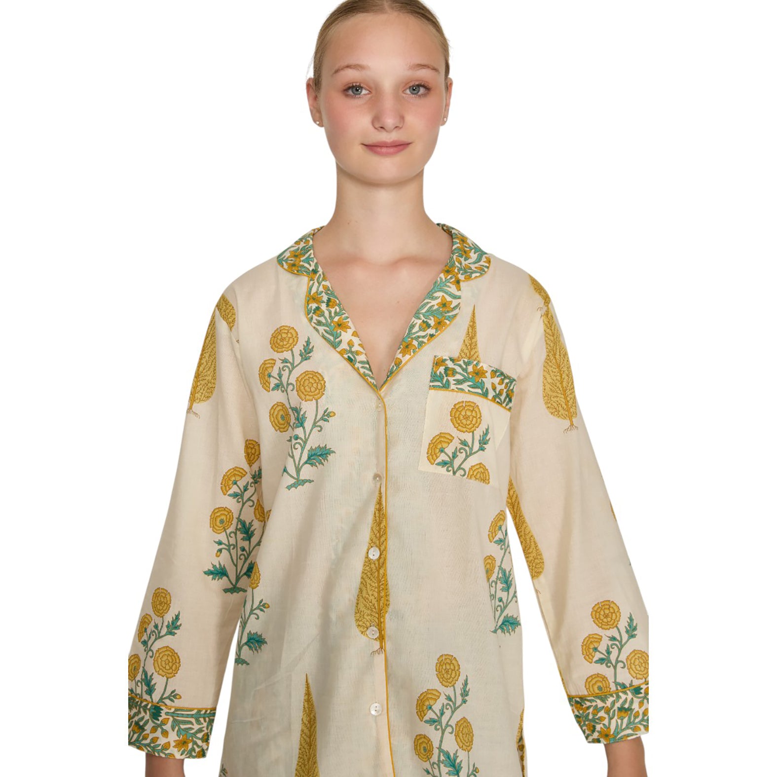 PIJAMA "BOTANICAL" CON PANTALON