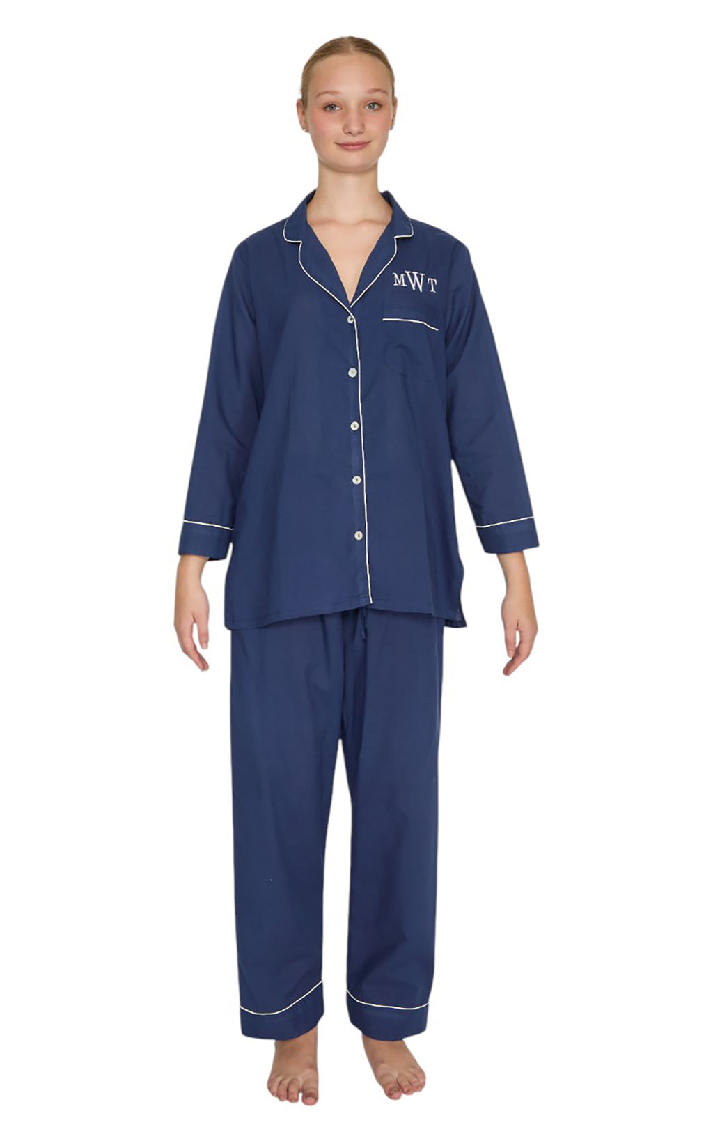 PIJAMA "CLASSIC NAVY" CON PANTALON