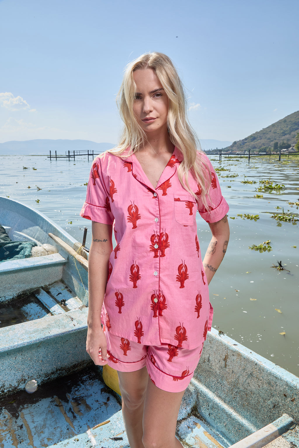 PIJAMA SHORT THE HAMPTONS