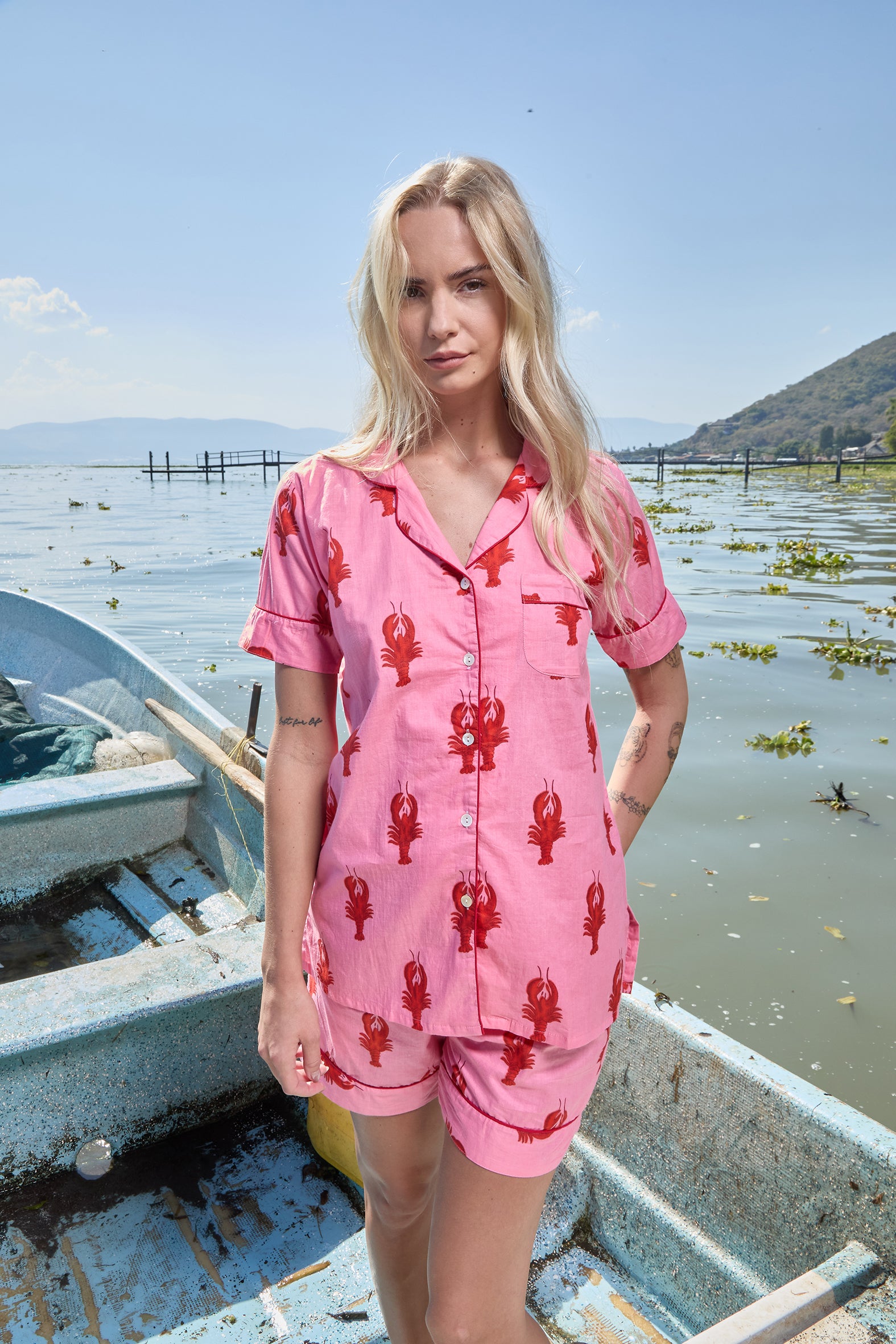 PIJAMA SHORT THE HAMPTONS