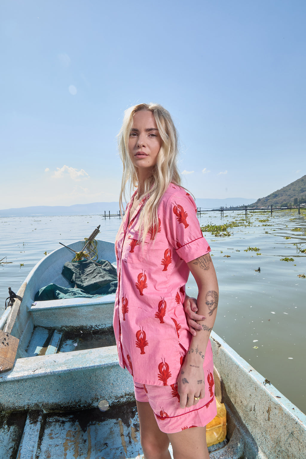 PIJAMA SHORT THE HAMPTONS