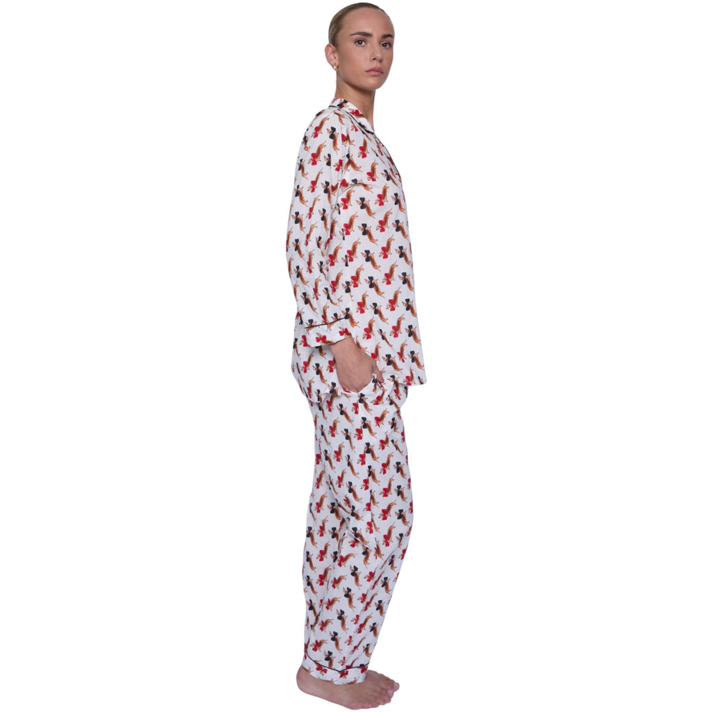 PIJAMA "PAWS" CON PANTALON