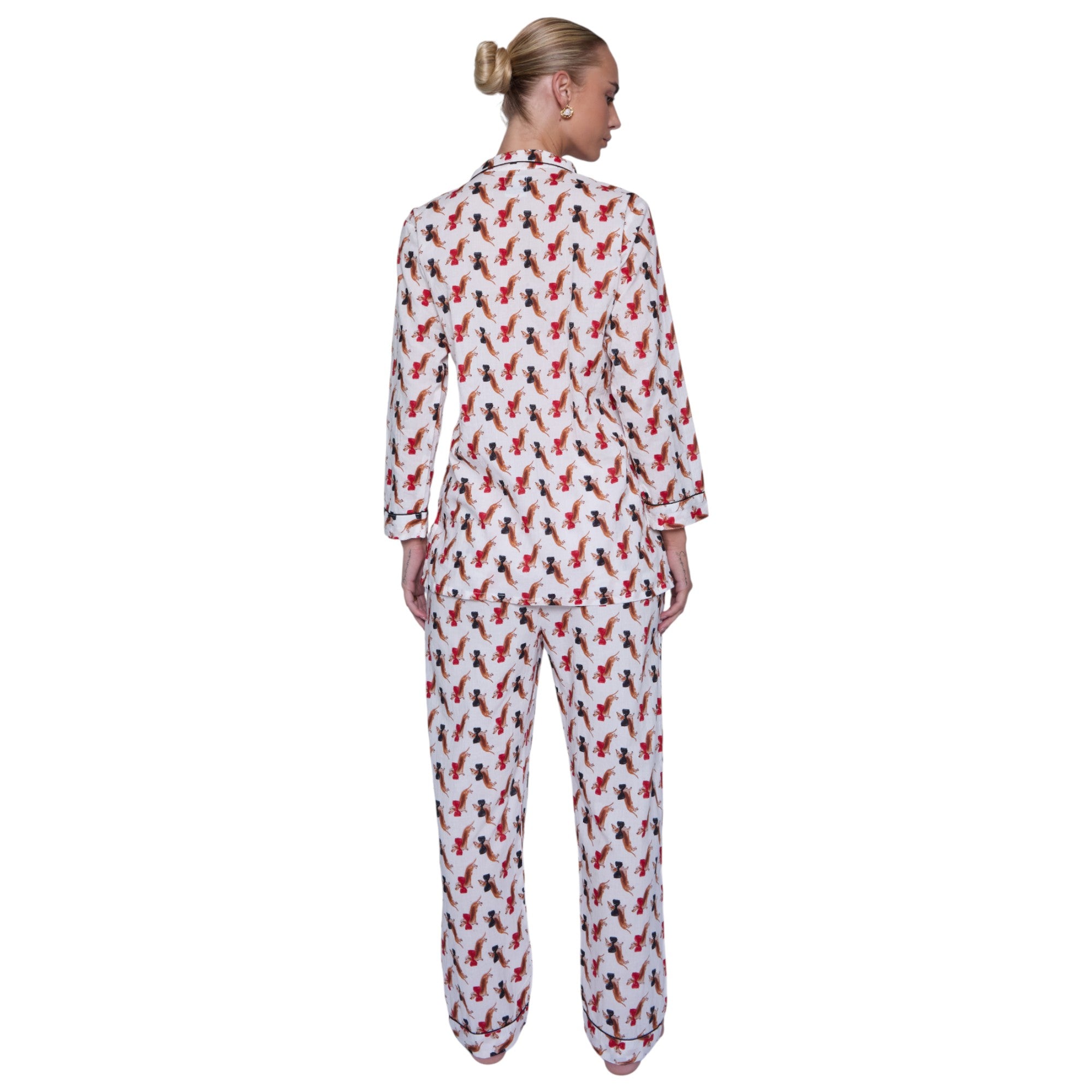 PIJAMA "PAWS" CON PANTALON