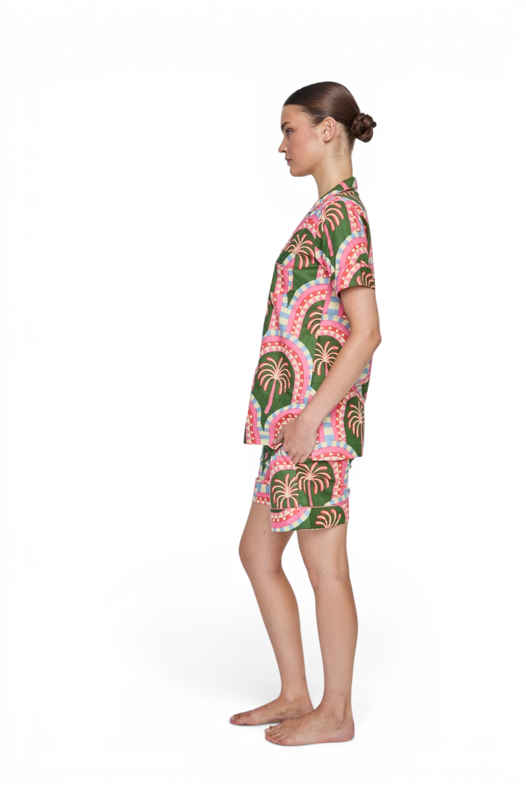 PIJAMA "THE PALMS" CON SHORT
