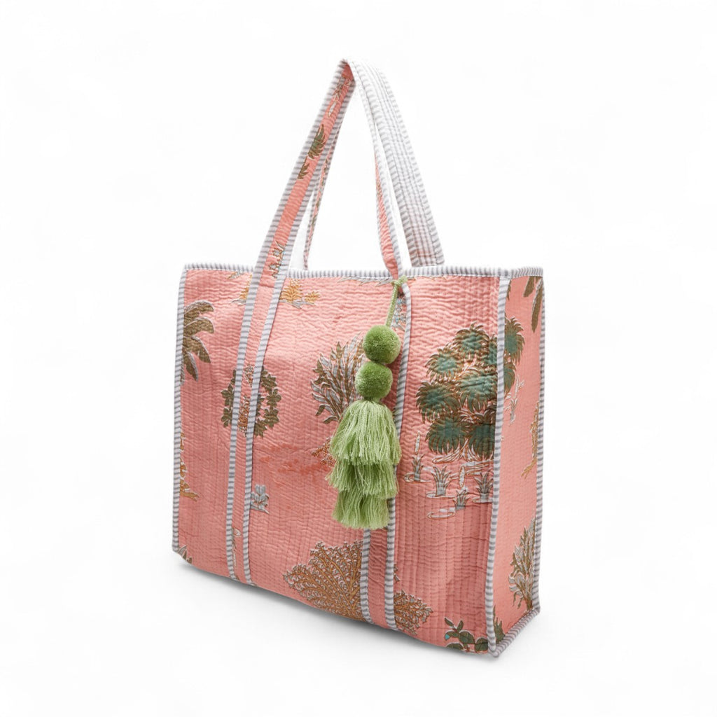TOTE BAG PALMAS 100% COTTON