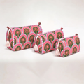 "THE PALMS" COSMETIC BAG