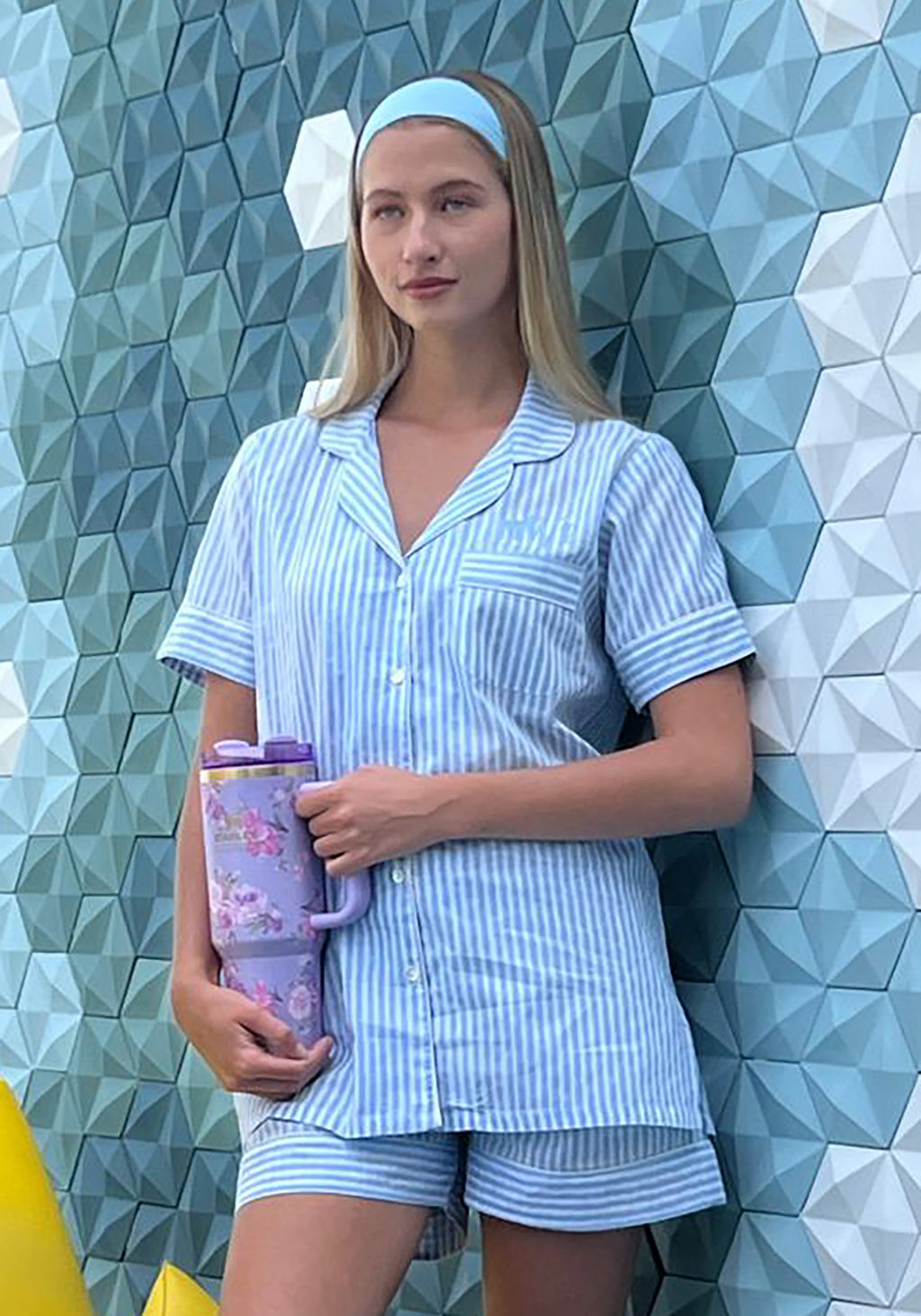 TERMO QUENCHER FLORAL 40 OZ/1.1 LT