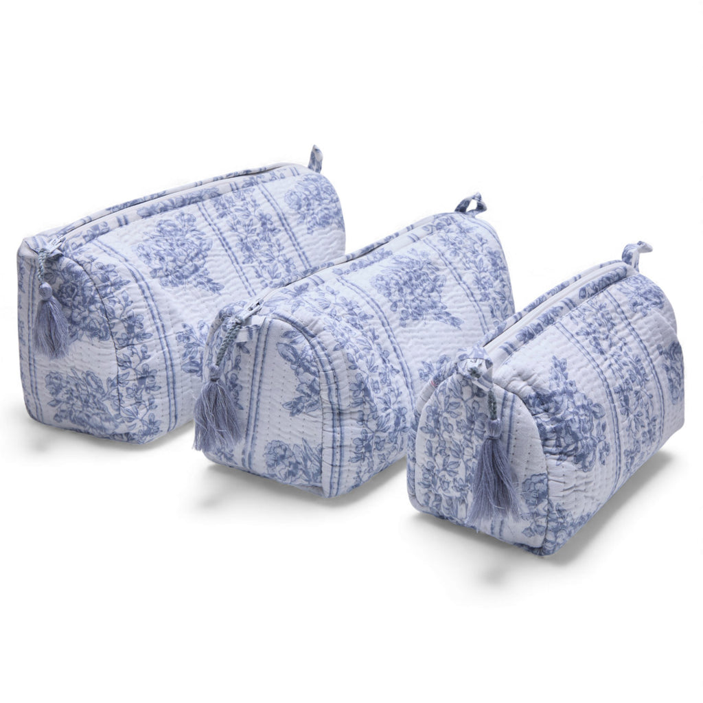 KIT DE 3 COSMETIQUERAS "ST. TROPEZ"