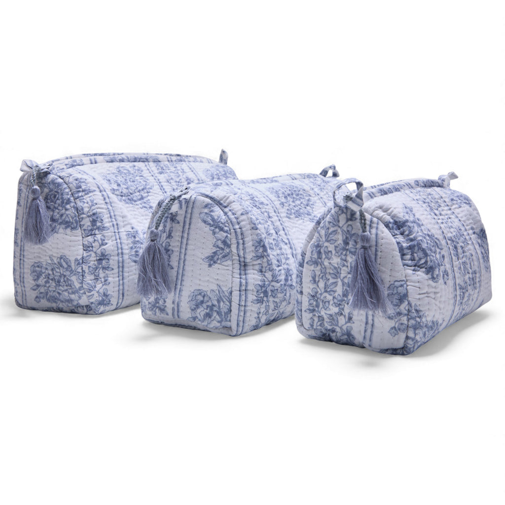 KIT DE 3 COSMETIQUERAS "ST. TROPEZ"