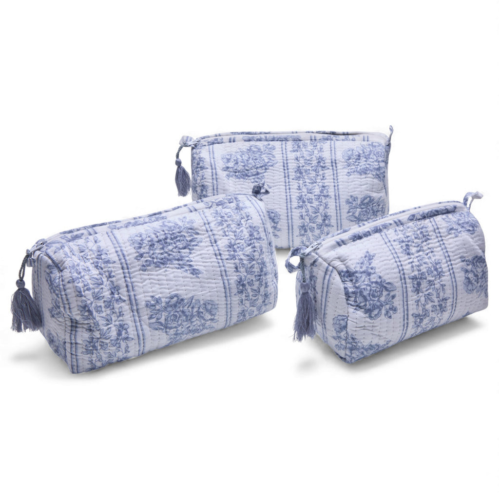 KIT DE 3 COSMETIQUERAS "ST. TROPEZ"