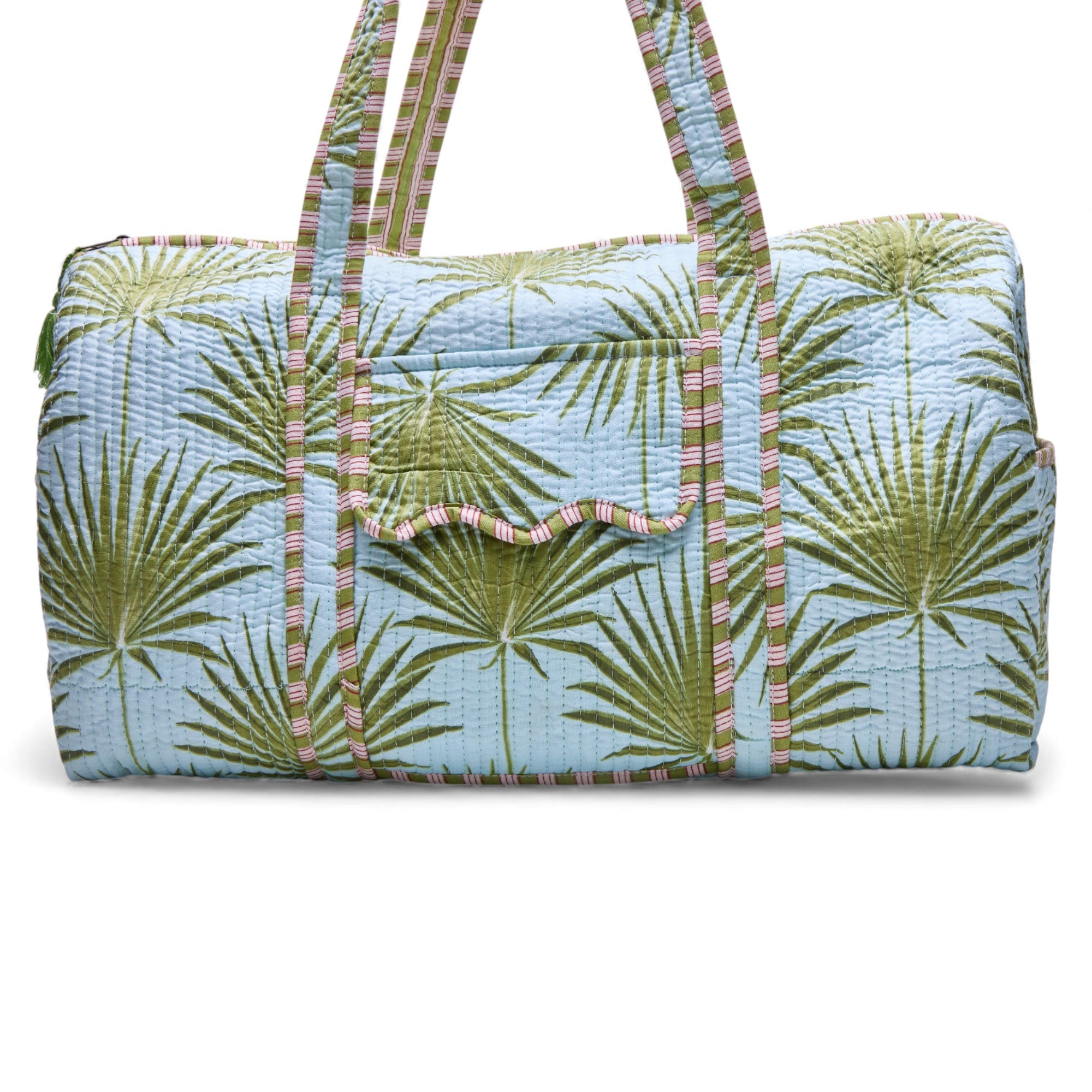 BOLSA DE VIAJE "VERDE BEACH"