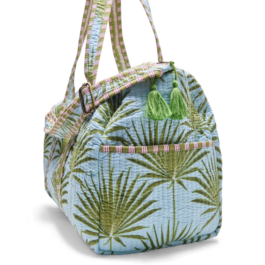BOLSA DE VIAJE "VERDE BEACH"