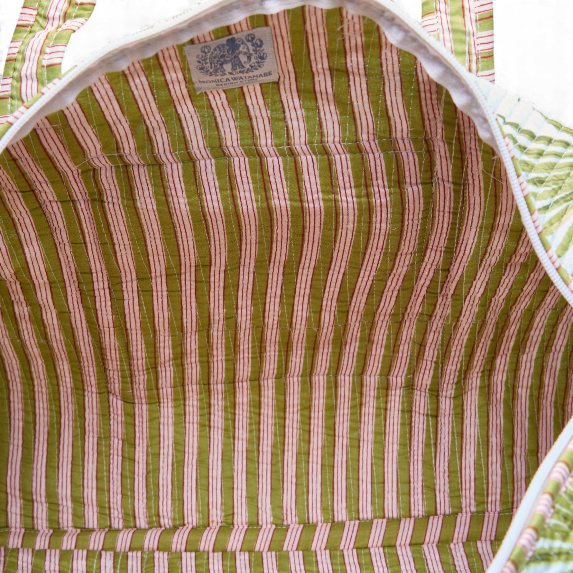 BOLSA DE VIAJE "VERDE BEACH"