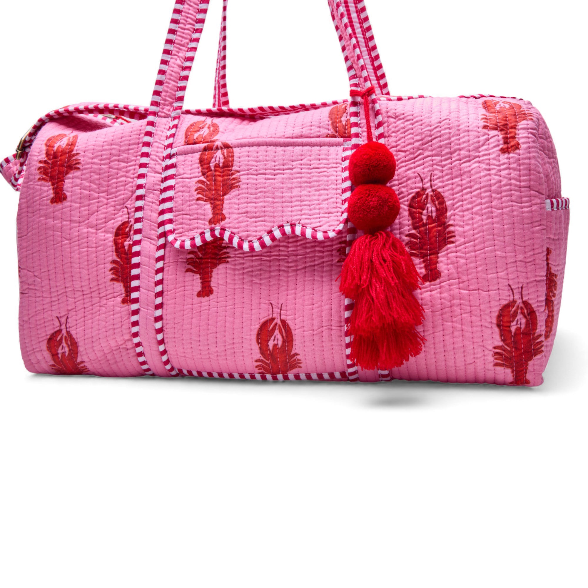 BOLSA DE VIAJE THE HAMPTONS 100% ALGODON