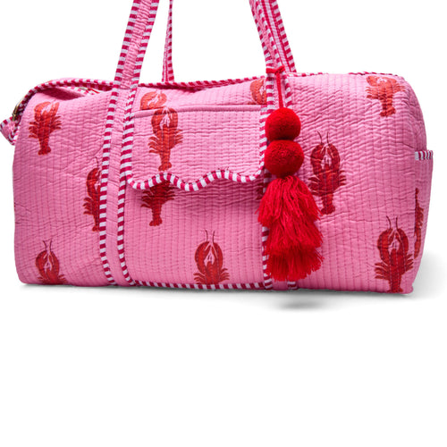 BOLSA DE VIAJE THE HAMPTONS 100% ALGODON