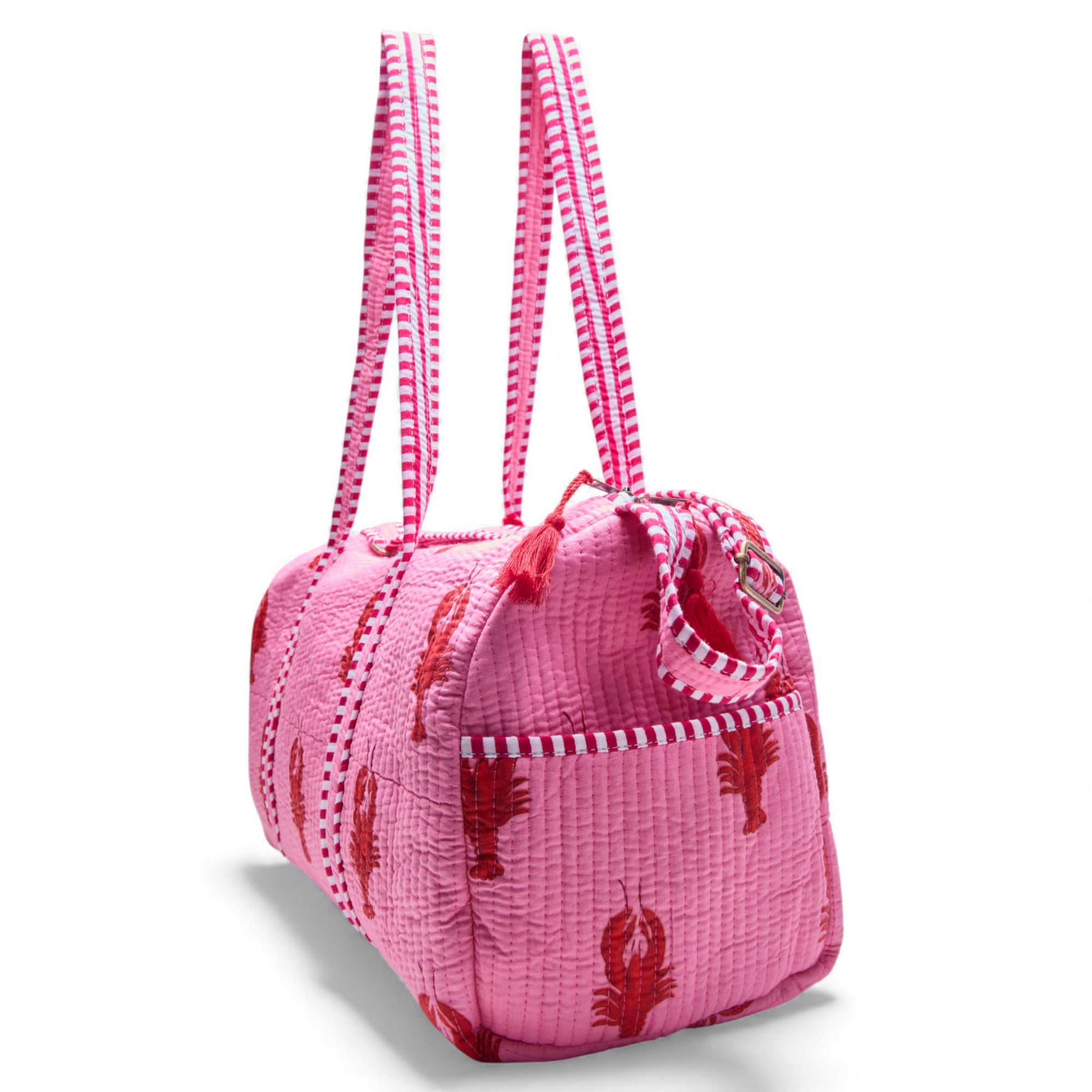 BOLSA DE VIAJE THE HAMPTONS 100% ALGODON