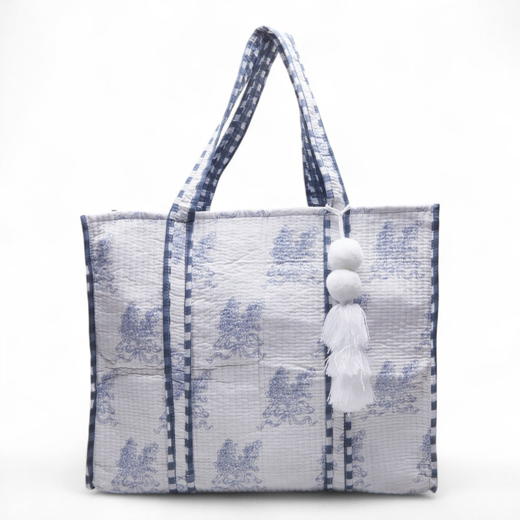 TOTE BAG TOULOUSE CIELO 100% COTTON