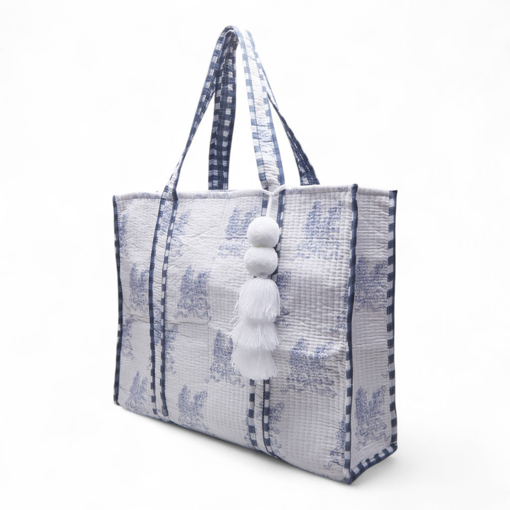 TOTE BAG TOULOUSE CIELO 100% COTTON